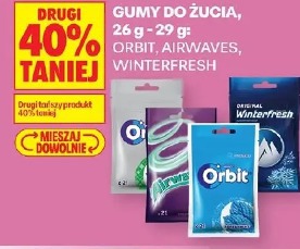 Gumy do żucia Orbit, Airwaves, Winterfresh