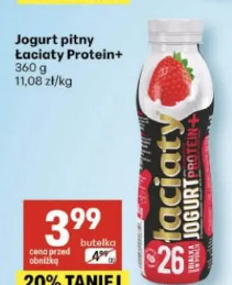 Jogurt pitny Łaciaty Protein+