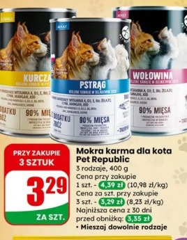 Mokra karma dla kota Pet Republic