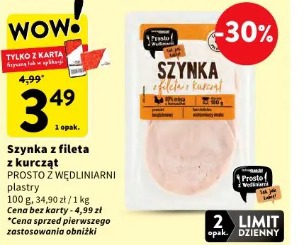 Szynka z fileta z kurcząt Prosto z Wędliniarni