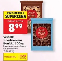 Wafelki z nadzieniem Bonitki