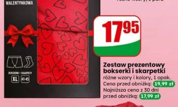 Zestaw prezentowy bokserki i skarpetki