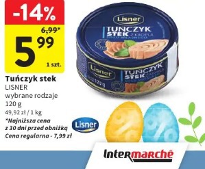 Tuńczyk stek LISNER wybrane rodzaje