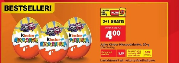Jajko Kinder Niespodzianka