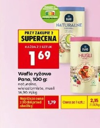 Wafle ryżowe Pano