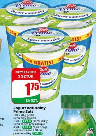 Jogurt naturalny Primo Zott