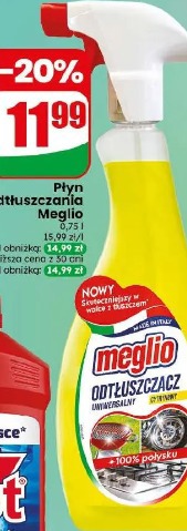 Płyn do odtłuszczania Meglio