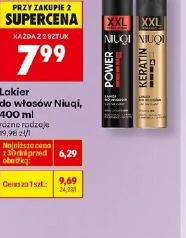 Lakier do włosów Niuqi