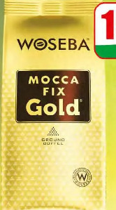 Kawa mielona Mocca Fix Gold Woseba