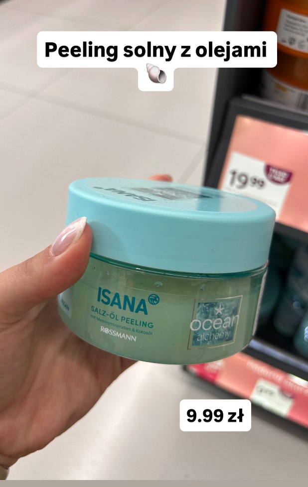 Isana Ocean Alchemy Salz-Öl Peeling