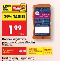Boczek wędzony, parzony Kraina Wędlin