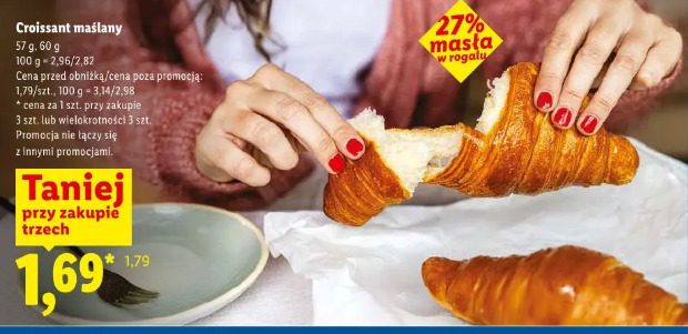 Croissant maślany