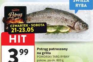 Pstrąg patroszony na grilla POMORSKI TARG RYBNY