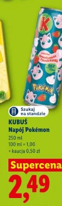 Kubuś Napój Pokémon