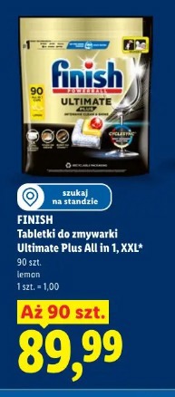 Finish Tabletki do zmywarki Ultimate Plus All in 1, XXL