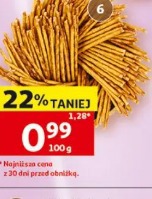 Paluszki słone, z makiem lub z sezamem