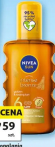 Olejek do opalania w sprayu SPF 6, Nivea