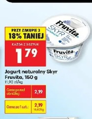 Jogurt naturalny Skyr Fruvita