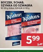 Boczek, schab, szynka od szwagra Krakus