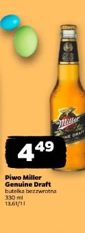 Piwo Miller Genuine Draft