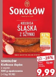 Sokołów Kiełbasa śląska z szynki