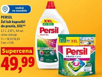 Persil Żel lub kapsułki do prania, XXL