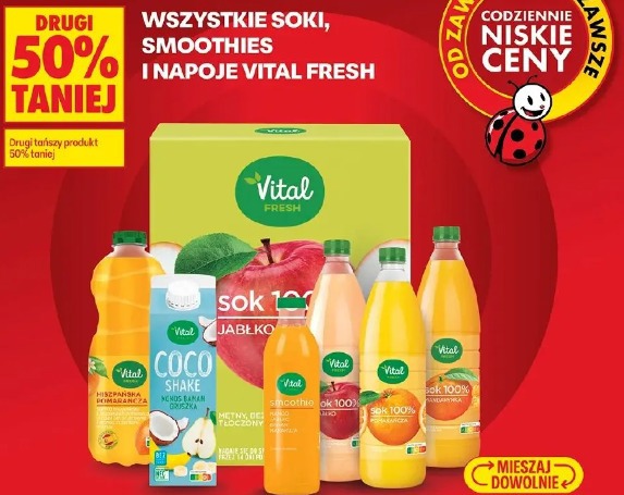 Wszystkie soki, smoothies i napoje Vital Fresh