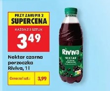 Nektar czarna porzeczka Riviva, 1 l
