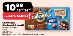 Czekolada Studentská Nestlé