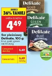 Ser pleśniowy Delikate blue, gold, green