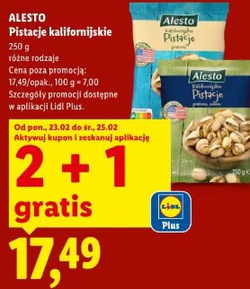 Pistacje kalifornijskie