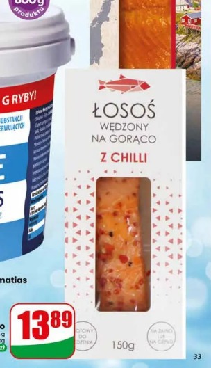 Łosoś wędzony na gorąco