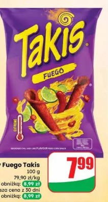 Chipsy Fuego Takis