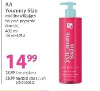 AA Yoummy Skin multimiltiżelujący żel pod prysznic damski