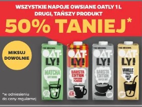 Wszystkie napoje owsiane Oatly