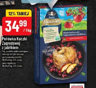 Połówka Kaczki Zagrodowej z jabłkiem