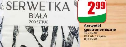Serwetki gastronomiczne