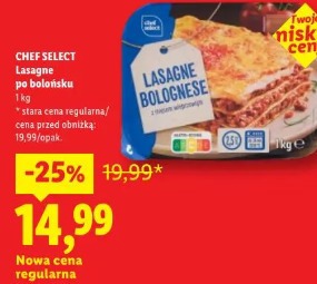 Chef Select Lasagne po bolońsku