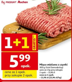 Mięso mielone z szynki