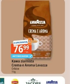 Kawa ziarnista Crema e Aroma Lavazza Orbico