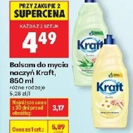 Balsam do mycia naczyń Kraft, 850 ml