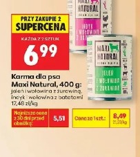 Maxi Natural karma dla psa, 400 g