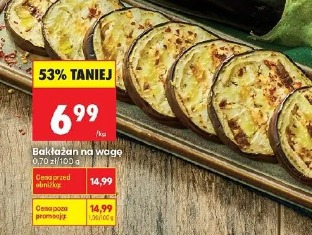Bakłażan na wagę