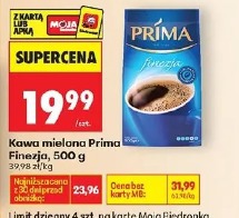Kawa mielona Prima Finezja