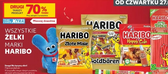 Wszystkie żelki marki Haribo