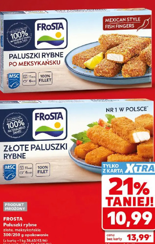 Paluszki rybne Frosta