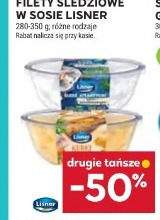 Filety śledziowe w sosie Lisner