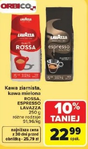 Kawa ziarnista, kawa mielona Rossa, Espresso Lavazza