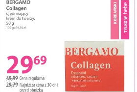 Bergamo Collagen ujędrniający krem do twarzy