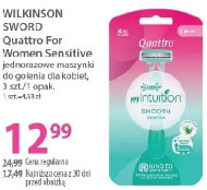 Wilkinson Sword Quattro For Women Sensitive jednorazowe maszynki do golenia dla kobiet